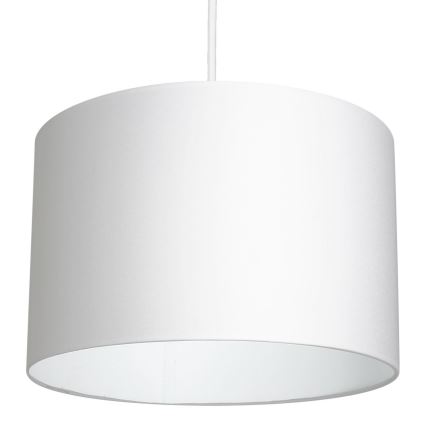 Lampadario a sospensione con filo ARDEN 1xE27/60W/230V diametro 25 cm bianco