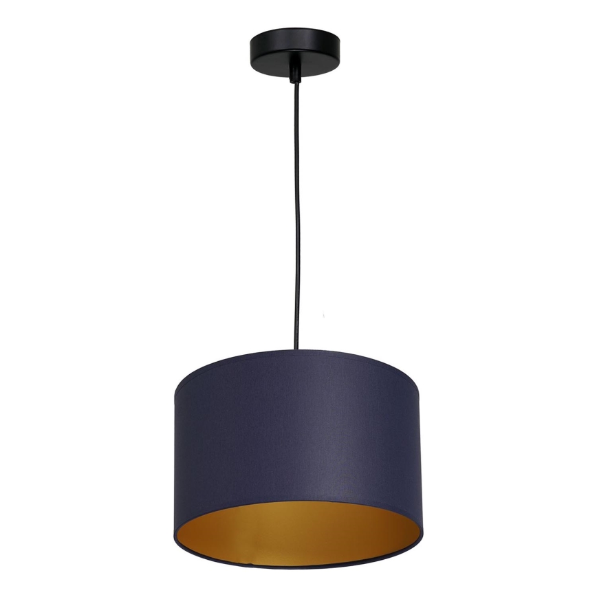 Lampadario a sospensione con filo ARDEN 1xE27/60W/230V diametro 25 cm viola/oro