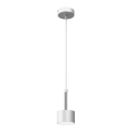 Lampadario a sospensione con filo ARENA 1xGX53/11W/230V bianco/cromo lucido