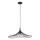 Lampadario a sospensione con filo ARIELLE 1xE27/20W/230V diametro 50 cm nero