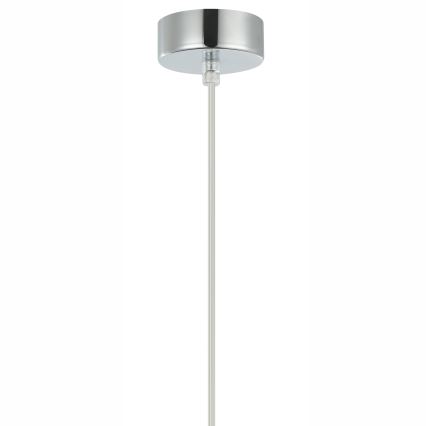 Lampadario a sospensione con filo ARMIN 3xGU10/10W/230V cromo lucido