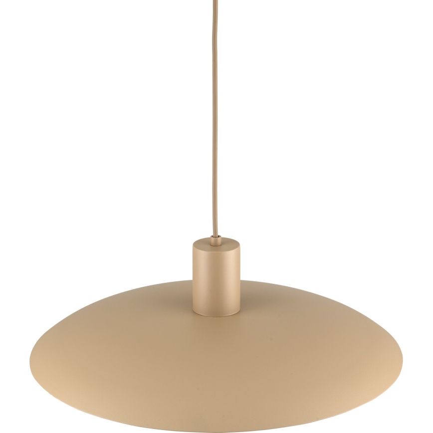 Lampadario a sospensione con filo ASTRA 1xE27/15W/230V diametro 41 cm beige