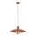Lampadario a sospensione con filo ASTRA 1xE27/15W/230V diametro 41 cm color mattone