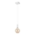 Lampadario a sospensione con filo ASTRID 1xE27/60W/230V bianco