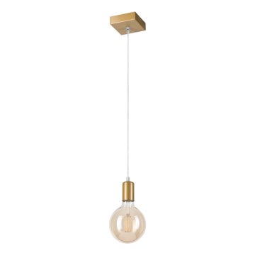 Lampadario a sospensione con filo ASTRID 1xE27/60W/230V oro