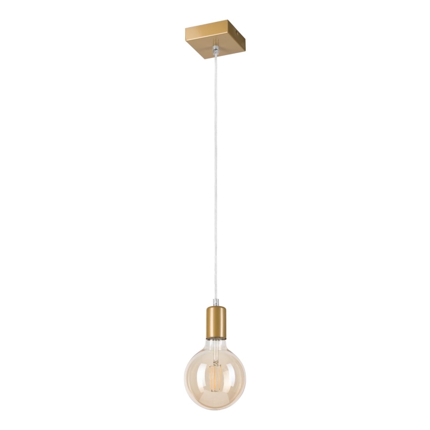 Lampadario a sospensione con filo ASTRID 1xE27/60W/230V oro