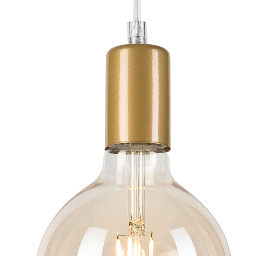 Lampadario a sospensione con filo ASTRID 1xE27/60W/230V oro