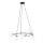 Lampadario a sospensione con filo AZURA 6xE14/10W/230V nero/bianco