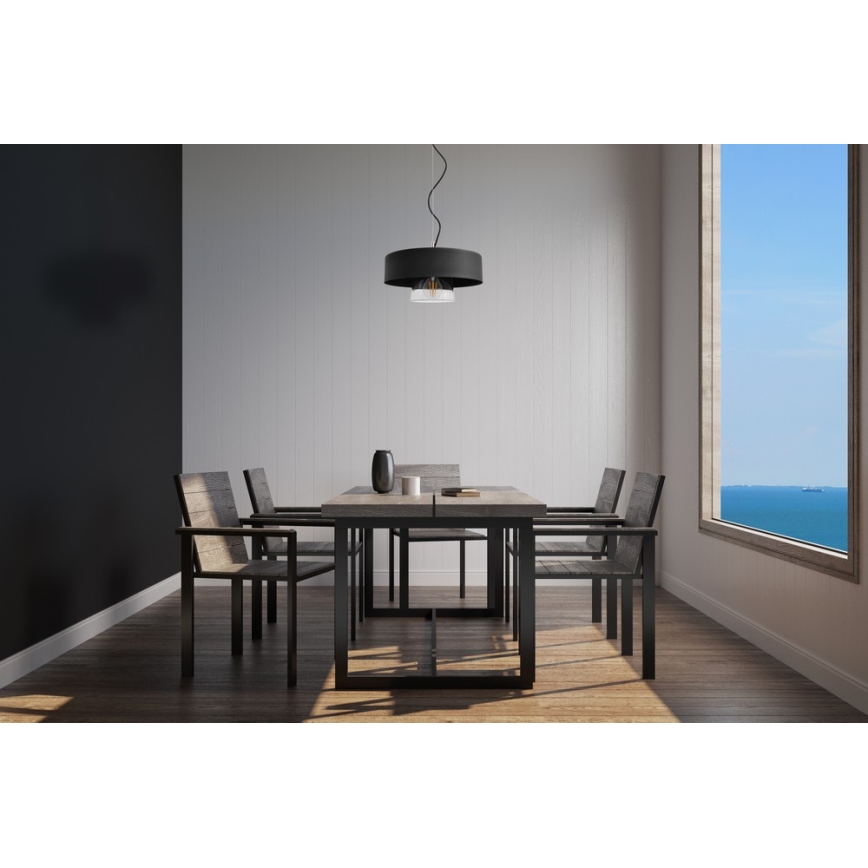 Lampadario a sospensione con filo BABILON 1xE27/15W/230V