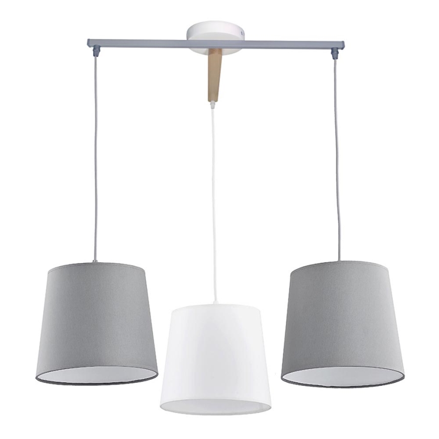 Lampadario a sospensione con filo BALANCE 3xE27/60W/230V