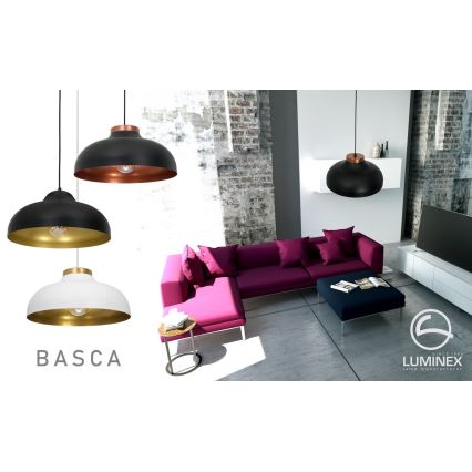 Lampadario a sospensione con filo BASCA 1xE27/60W/230V