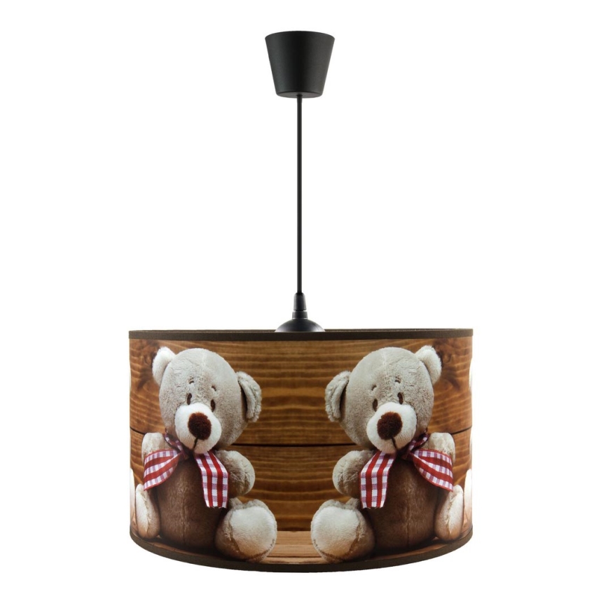 Lampadario a sospensione con filo BEARS 1xE27/60W/230V