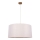 Lampadario a sospensione con filo BENITA 1xE27/40W/230V color crema/quercia