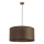 Lampadario a sospensione con filo BENITA 1xE27/40W/230V marrone/quercia