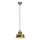 Lampadario a sospensione con filo BERCESTE 1xE27/40W/230V oro