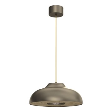 Lampadario a sospensione con filo BILBAO 1xE27/15W/230V ottone