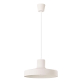 Lampadario a sospensione con filo BILO 1xE27/15W/230V diametro 35 cm color crema