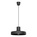 Lampadario a sospensione con filo BILO 1xE27/15W/230V diametro 35 cm nero