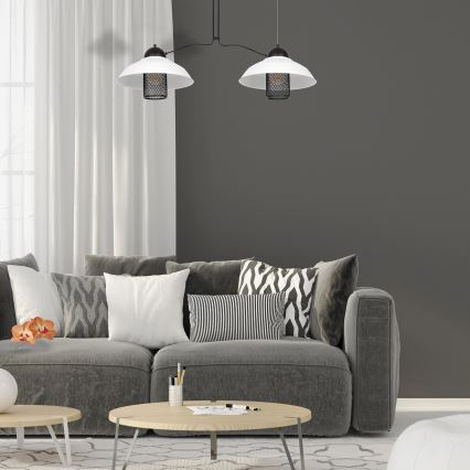 Lampadario a sospensione con filo BJORN 2xE27/60W/230V