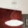 Lampadario a sospensione con filo BLANC 2xE27/60W/230V diametro 49 cm cromo opaco