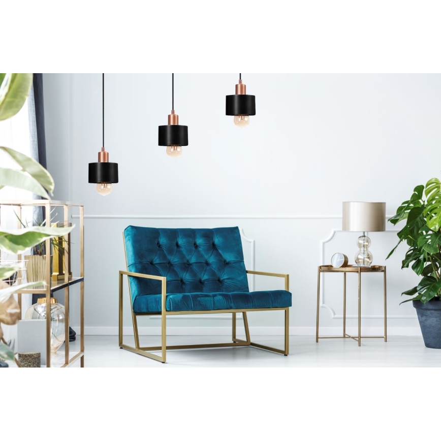 Lampadario a sospensione con filo BODO 3xE27/60W/230V