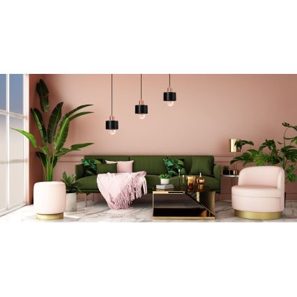 Lampadario a sospensione con filo BODO 3xE27/60W/230V
