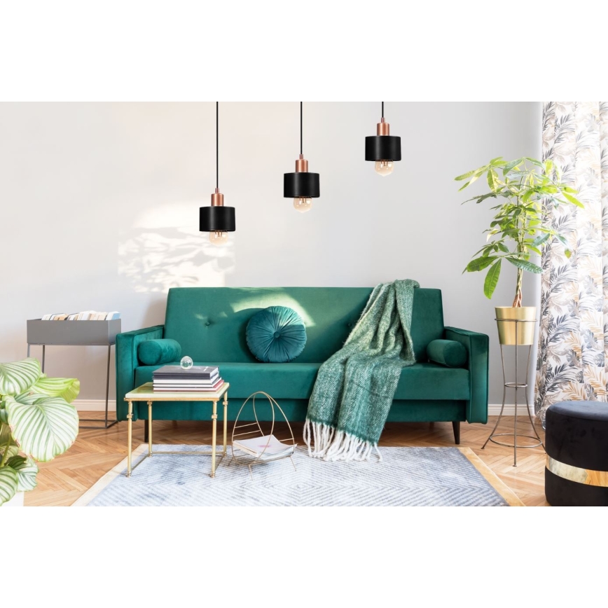 Lampadario a sospensione con filo BODO 3xE27/60W/230V