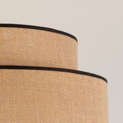 Lampadario a sospensione con filo BOHO 1xE27/60W/230V beige
