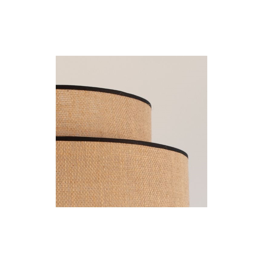 Lampadario a sospensione con filo BOHO 1xE27/60W/230V beige