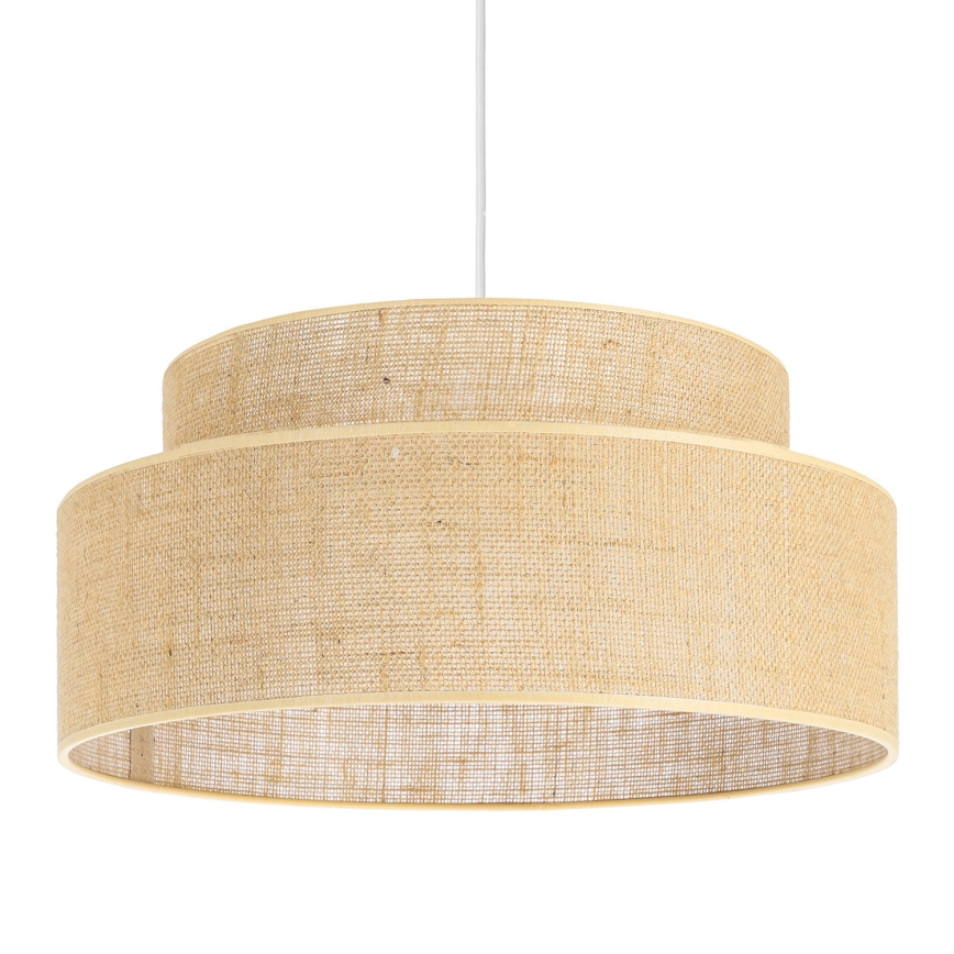 Lampadario a sospensione con filo BOHO 1xE27/60W/230V beige