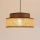 Lampadario a sospensione con filo BOHO 1xE27/60W/230V marrone/beige