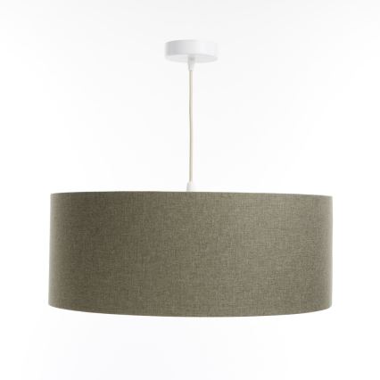 Lampadario a sospensione con filo BOHO TRINITI 1xE27/60W/230V grigio