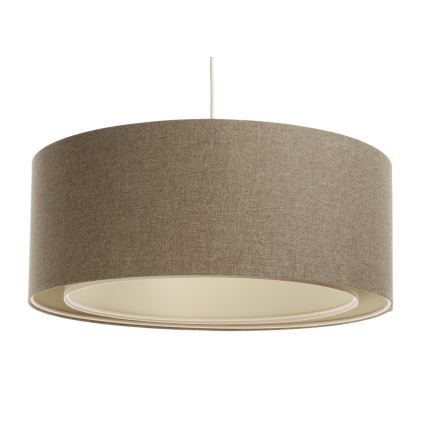 Lampadario a sospensione con filo BOHO TRINITI 1xE27/60W/230V marrone