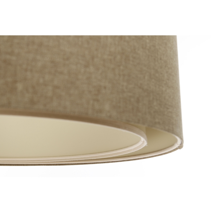 Lampadario a sospensione con filo BOHO TRINITI 1xE27/60W/230V marrone