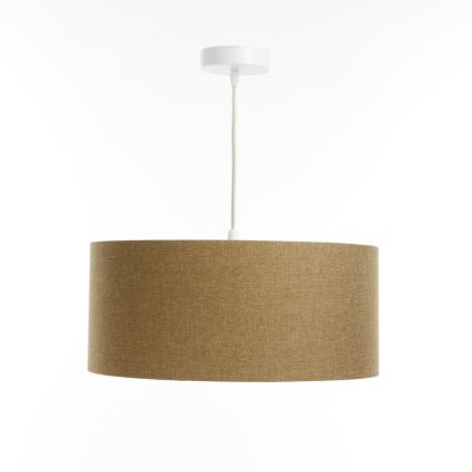 Lampadario a sospensione con filo BOHO TRINITI 1xE27/60W/230V marrone