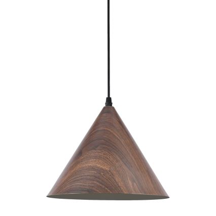 Lampadario a sospensione con filo BOSCO 1xE27/15W/230V marrone