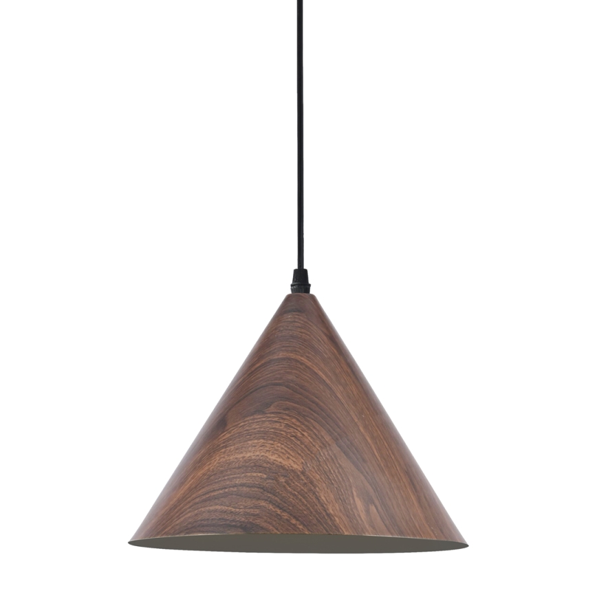 Lampadario a sospensione con filo BOSCO 1xE27/15W/230V marrone