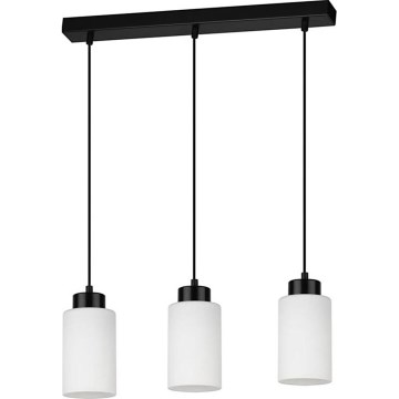 Lampadario a sospensione con filo BOSCO 3xE27/60W/230V - certificato FSC