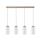 Lampadario a sospensione con filo BOSCO 4xE27/60W/230V Betulla