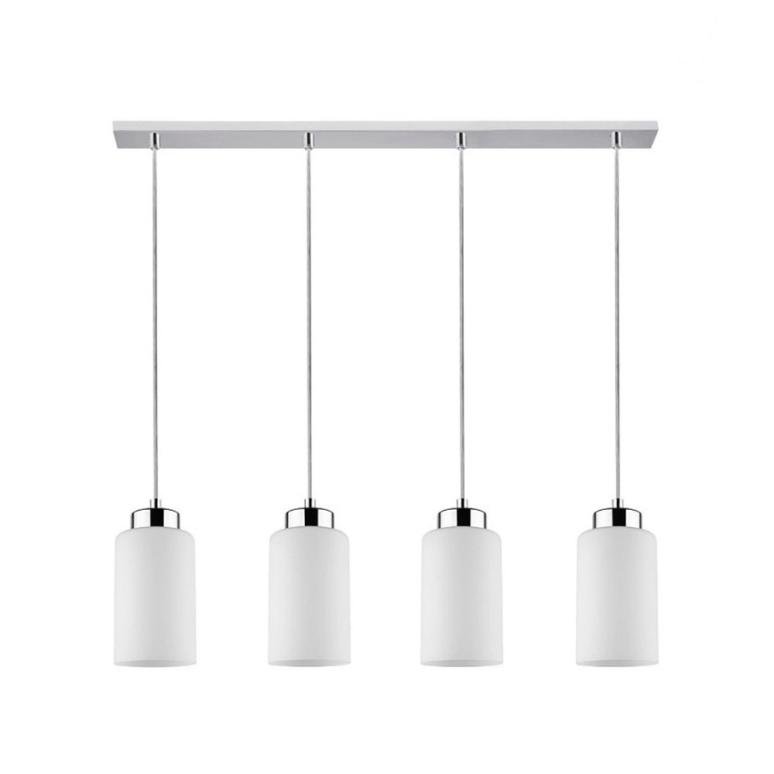 Lampadario a sospensione con filo BOSCO 4xE27/60W/230V - certificato FSC