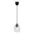 Lampadario a sospensione con filo BRILLANT 1xE27/15W/230V limpido