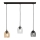 Lampadario a sospensione con filo BRILLANT 3xE27/15W/230V beige/limpido/grigio