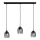Lampadario a sospensione con filo BRILLANT 3xE27/15W/230V grigio