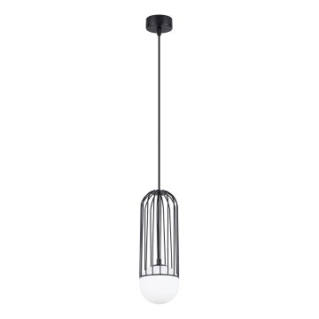 Lampadario a sospensione con filo BRINA 1xG9/8W/230V nero