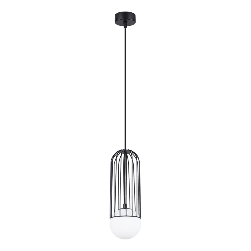 Lampadario a sospensione con filo BRINA 1xG9/8W/230V nero