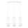 Lampadario a sospensione con filo BRINA 3xG9/8W/230V bianco