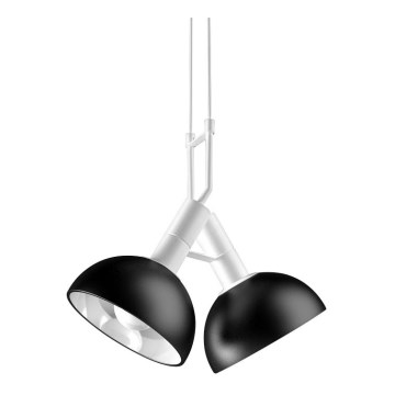 Lampadario a sospensione con filo BUFFI 2xE27/60W/230V