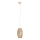 Lampadario a sospensione con filo BURI 1xE27/15W/230V beige