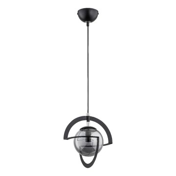 Lampadario a sospensione con filo CABRIO 1xE14/10W/230V nero