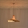 Lampadario a sospensione con filo CALYPSO 1xE27/40W/230V bambù